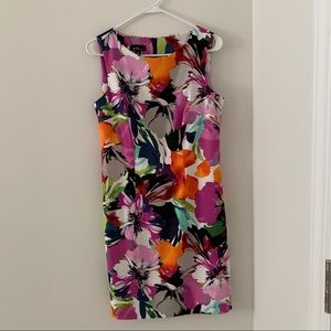 Floral shift dress NWT